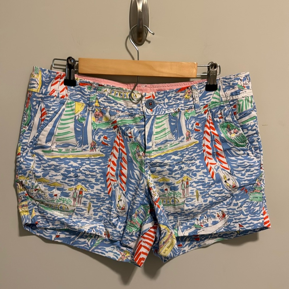 VGUC Lilly Pulitzer Callahan Shorts 8 Nauti